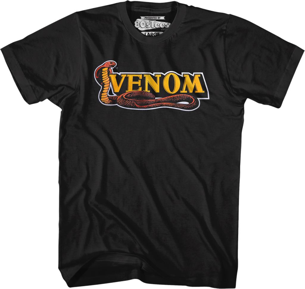 Retro VENOM Logo MASK T-Shirt product image 1