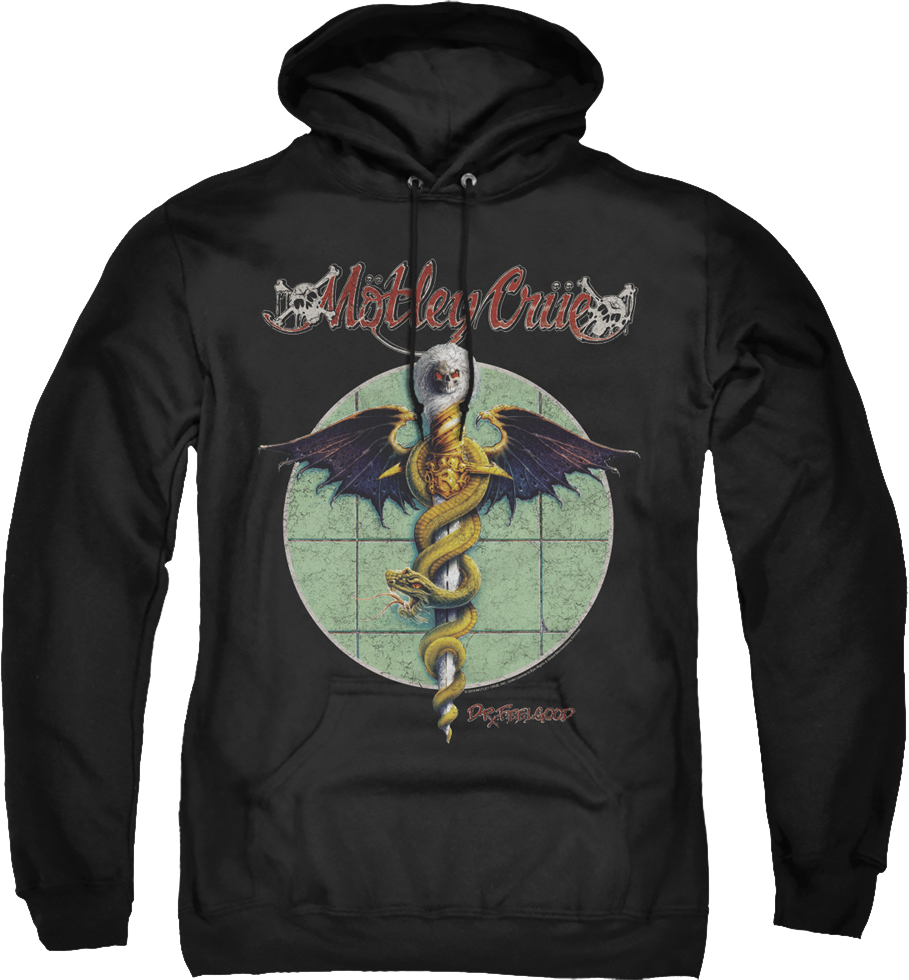 Vintage Dr. Feelgood Motley Crue Hoodie product image 1