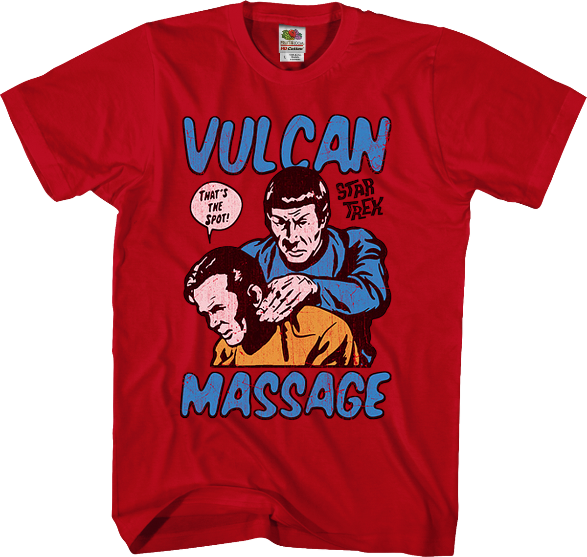 Vulcan Massage Star Trek T-Shirt product image 1