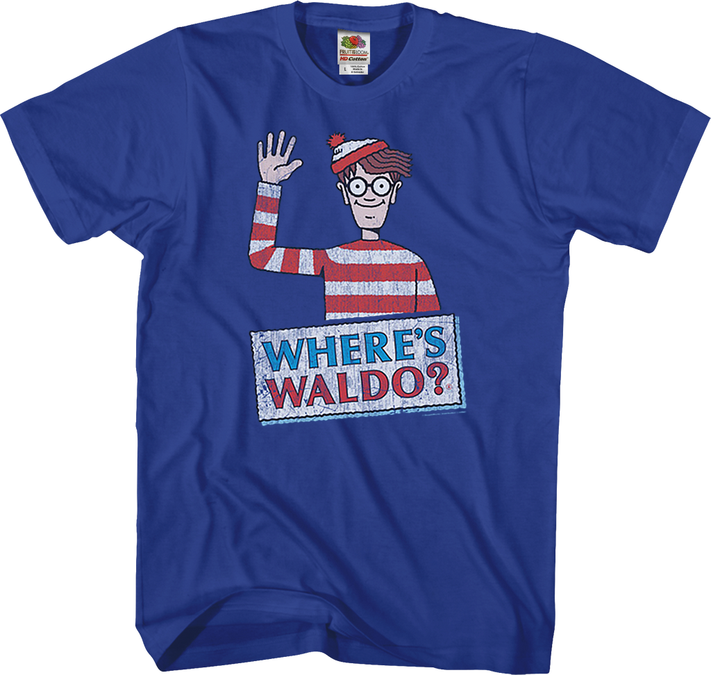 Waving Where's Waldo T-Shirt product image 1