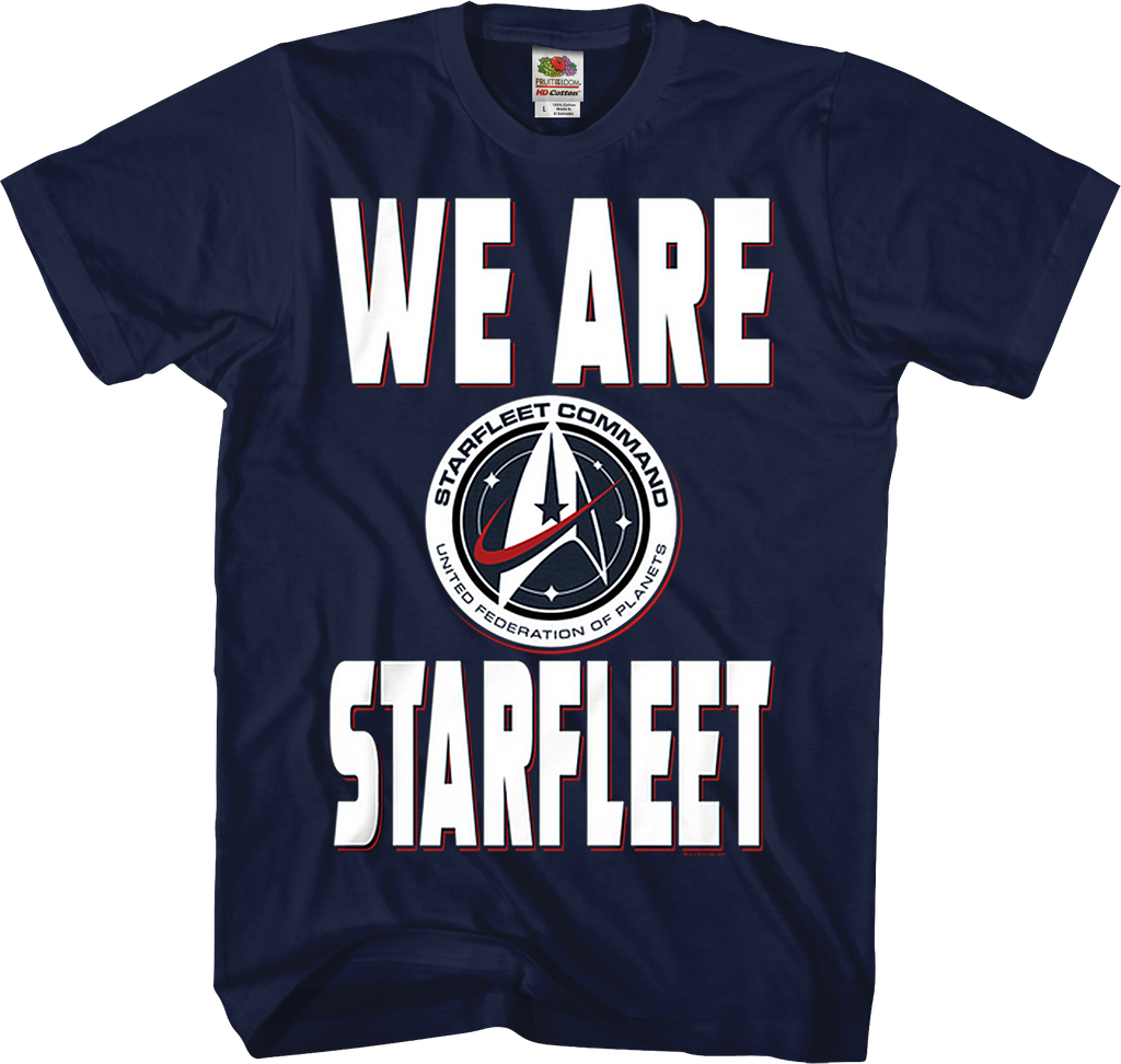 We Are Starfleet Star Trek T-Shirt product image 1