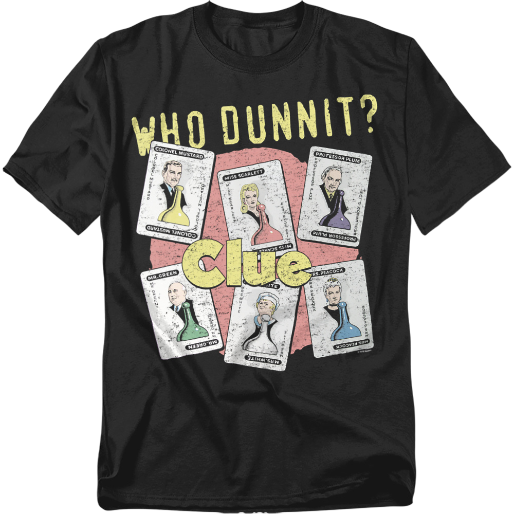 Who Dunnit Clue T-Shirt product image 2