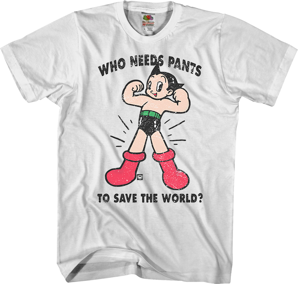 Who Needs Pants To Save The World Astro Boy T-Shirt product image 1