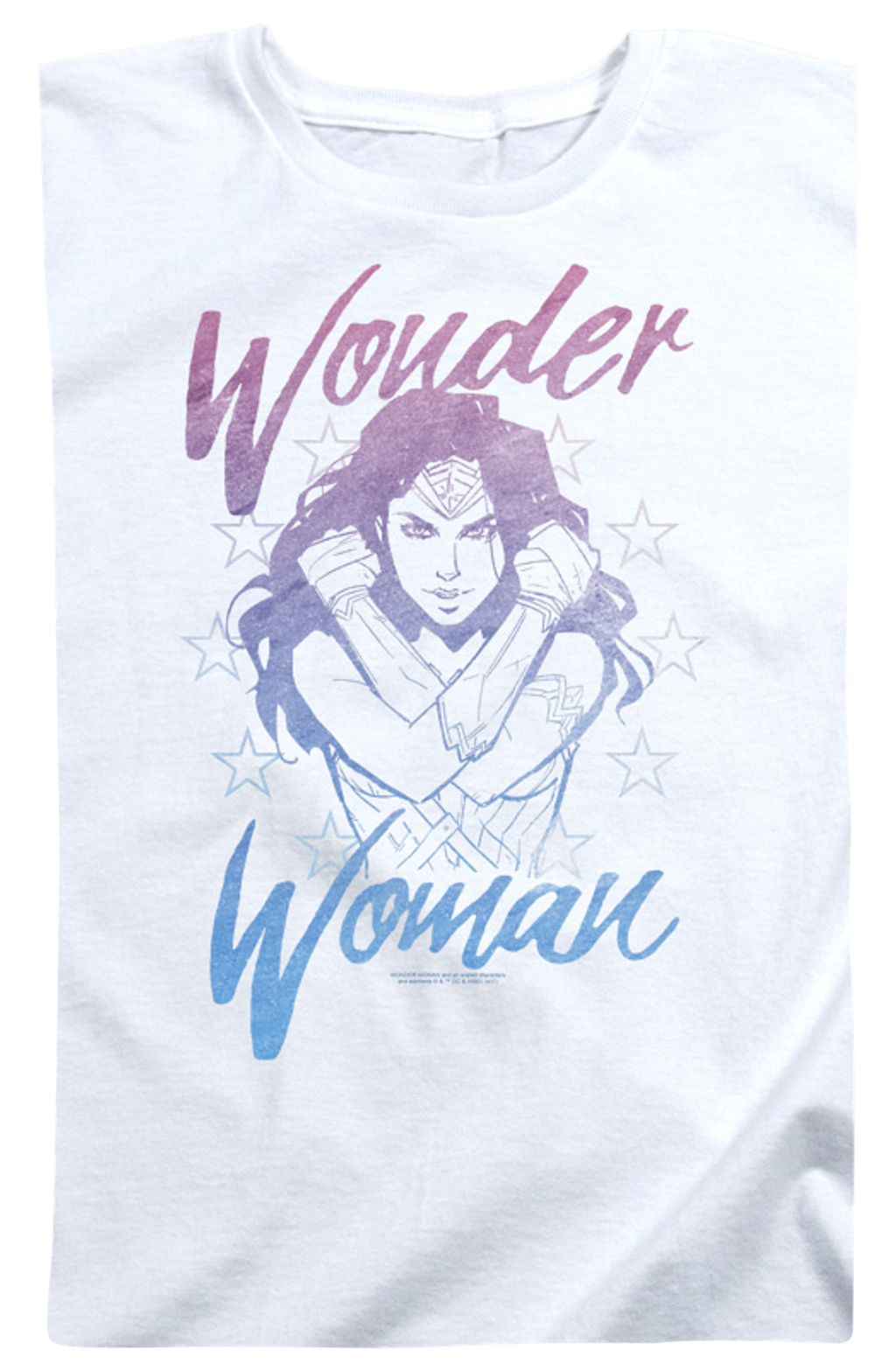 Womens Arms Crossed Wonder Woman Shirt product image 2