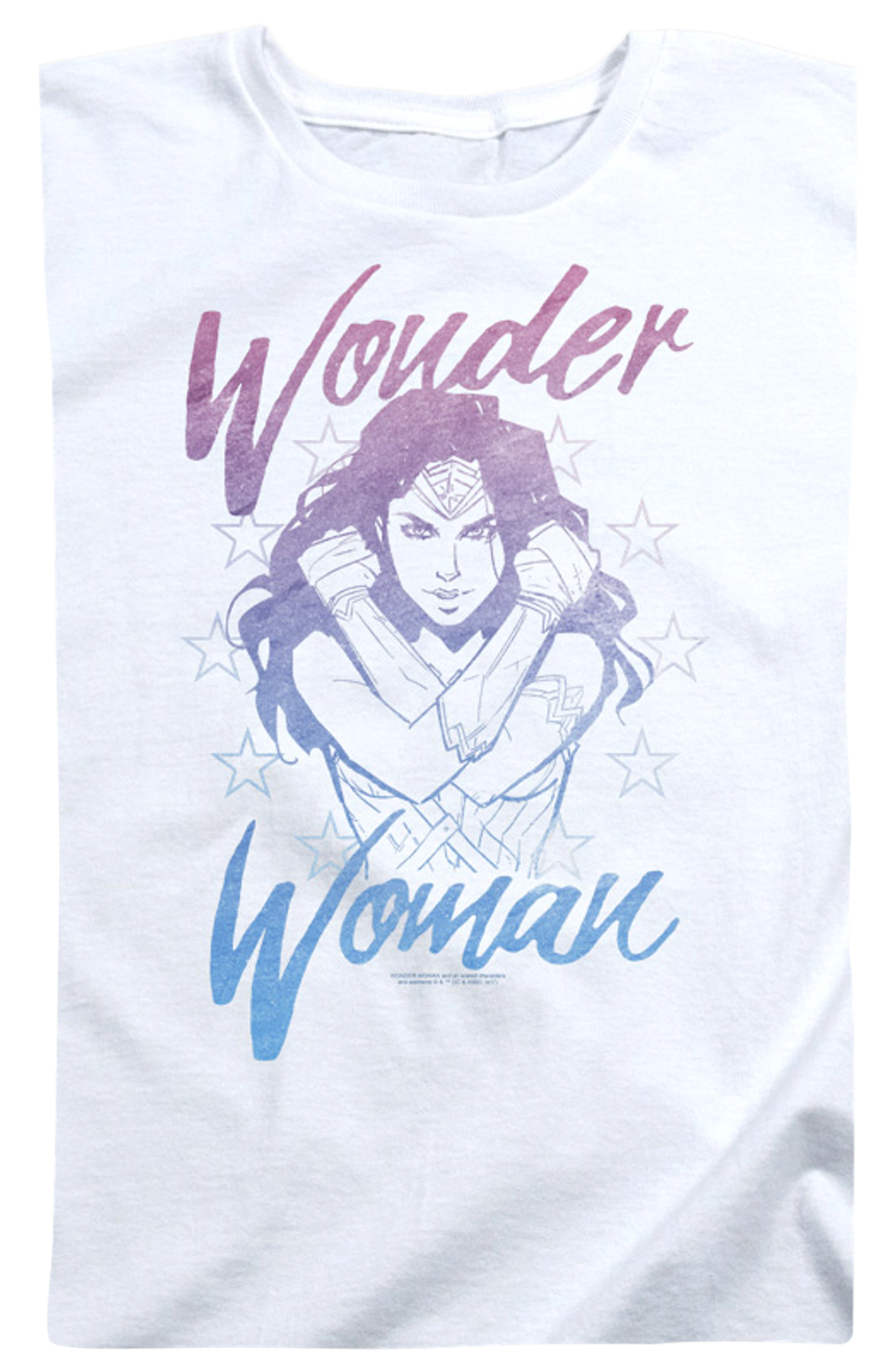 Womens Arms Crossed Wonder Woman Shirt product image 2