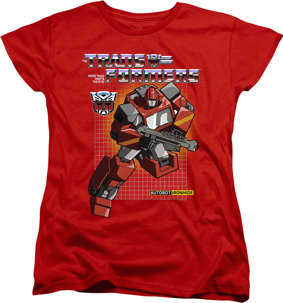 Womens Autobot Ironhide Transformers Shirt product image 1