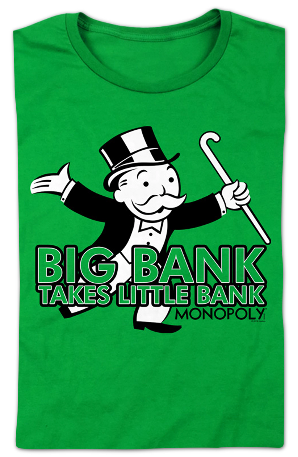 Womens Big Bank Takes Little Monopoly Shirt product image 2