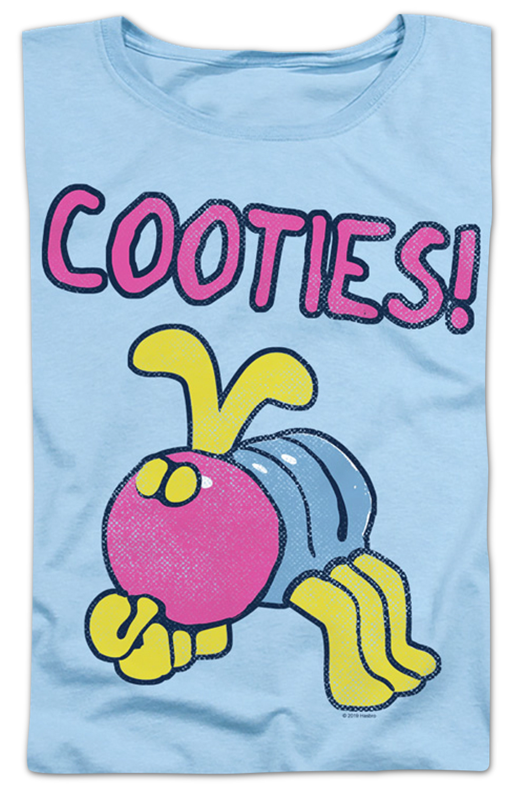 Womens Blue Cooties Shirt product image 2