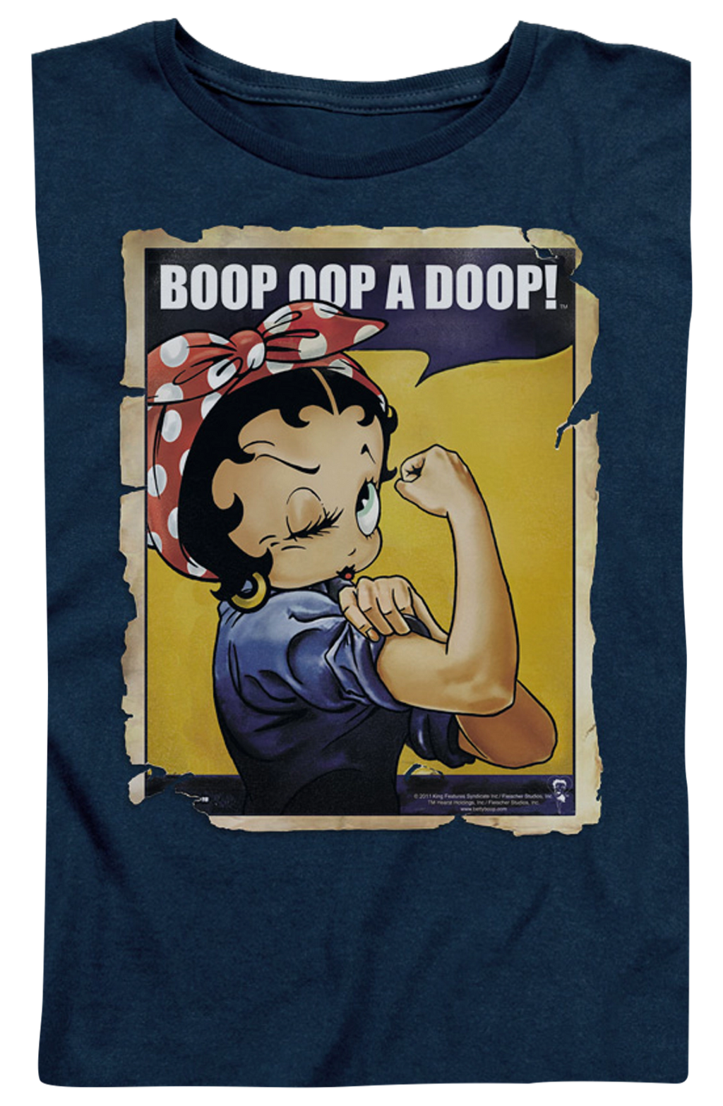 Womens Boop Oop A Doop Betty Shirt product image 2