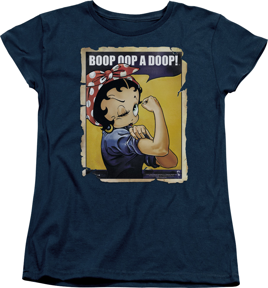 Womens Boop Oop A Doop Betty Shirt product image 1