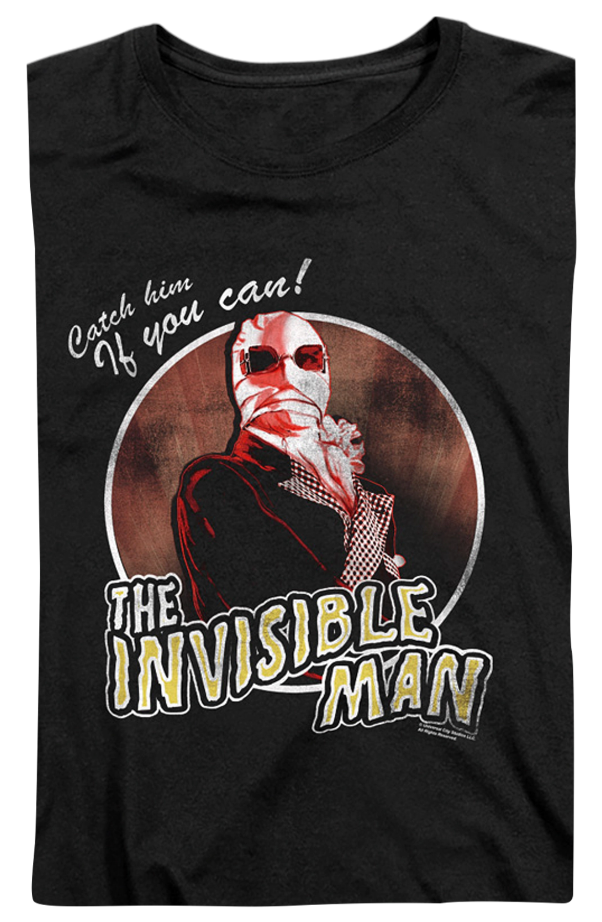 Womens Catch Him If You Can Invisible Man Shirt product image 2