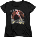 Womens Catch Him If You Can Invisible Man Shirt product image 1