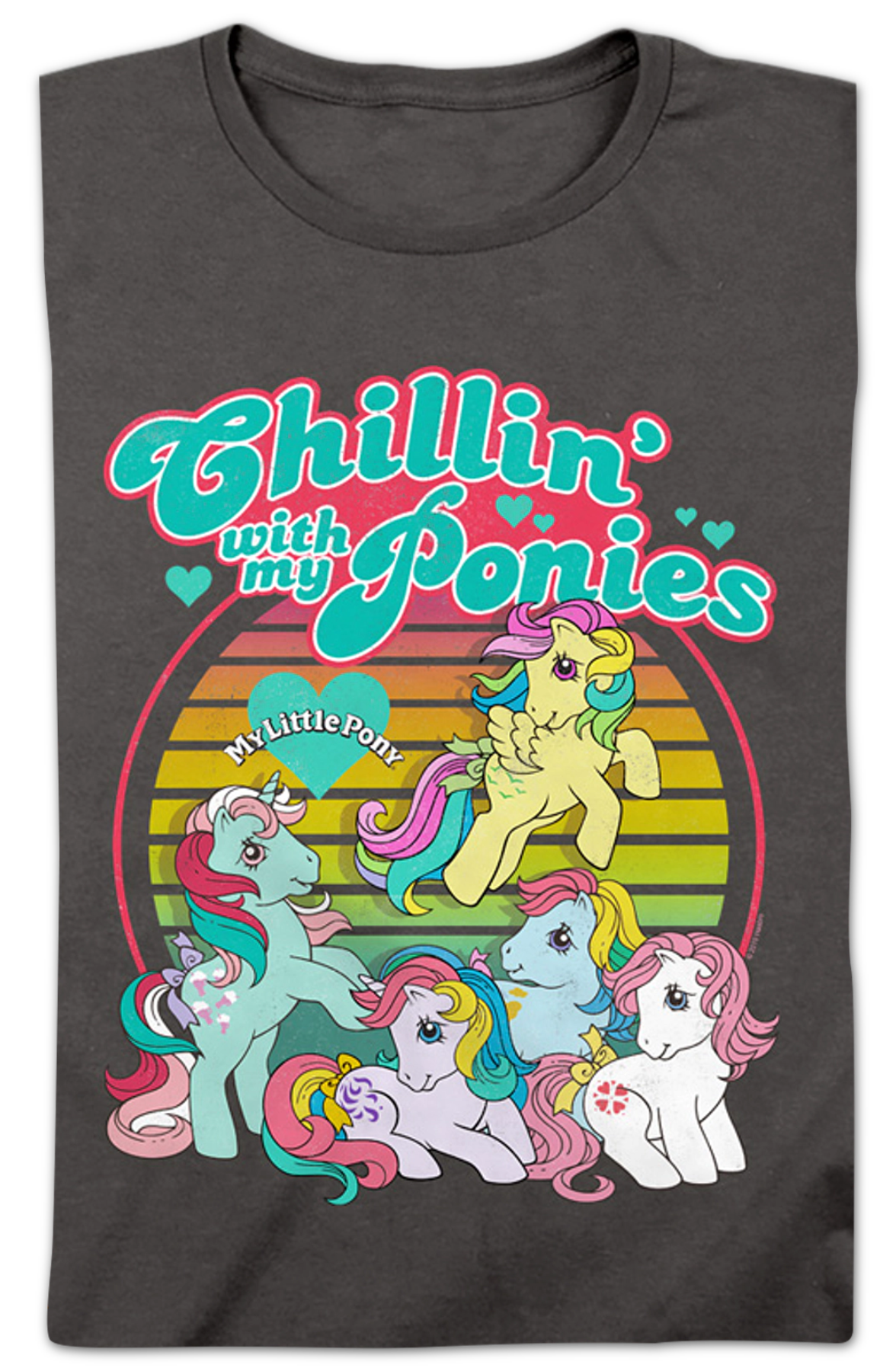 Womens Chillin' With My Ponies My Little Pony Shirt product image 2
