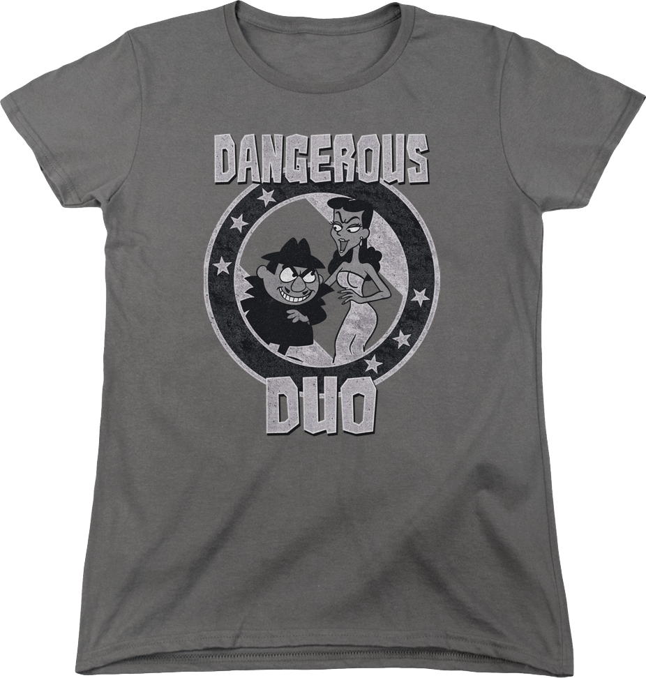 Womens Dangerous Duo Rocky and Bullwinkle Shirt product image 1