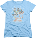 Womens Girls Do It Better DC Comics Shirt product image 1