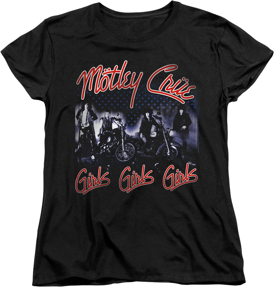 Womens Girls Motley Crue Shirt product image 1