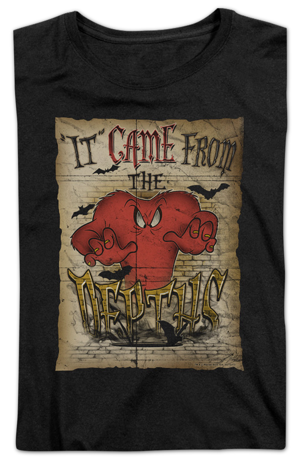 Womens Gossamer From The Depths Looney Tunes Shirt product image 2
