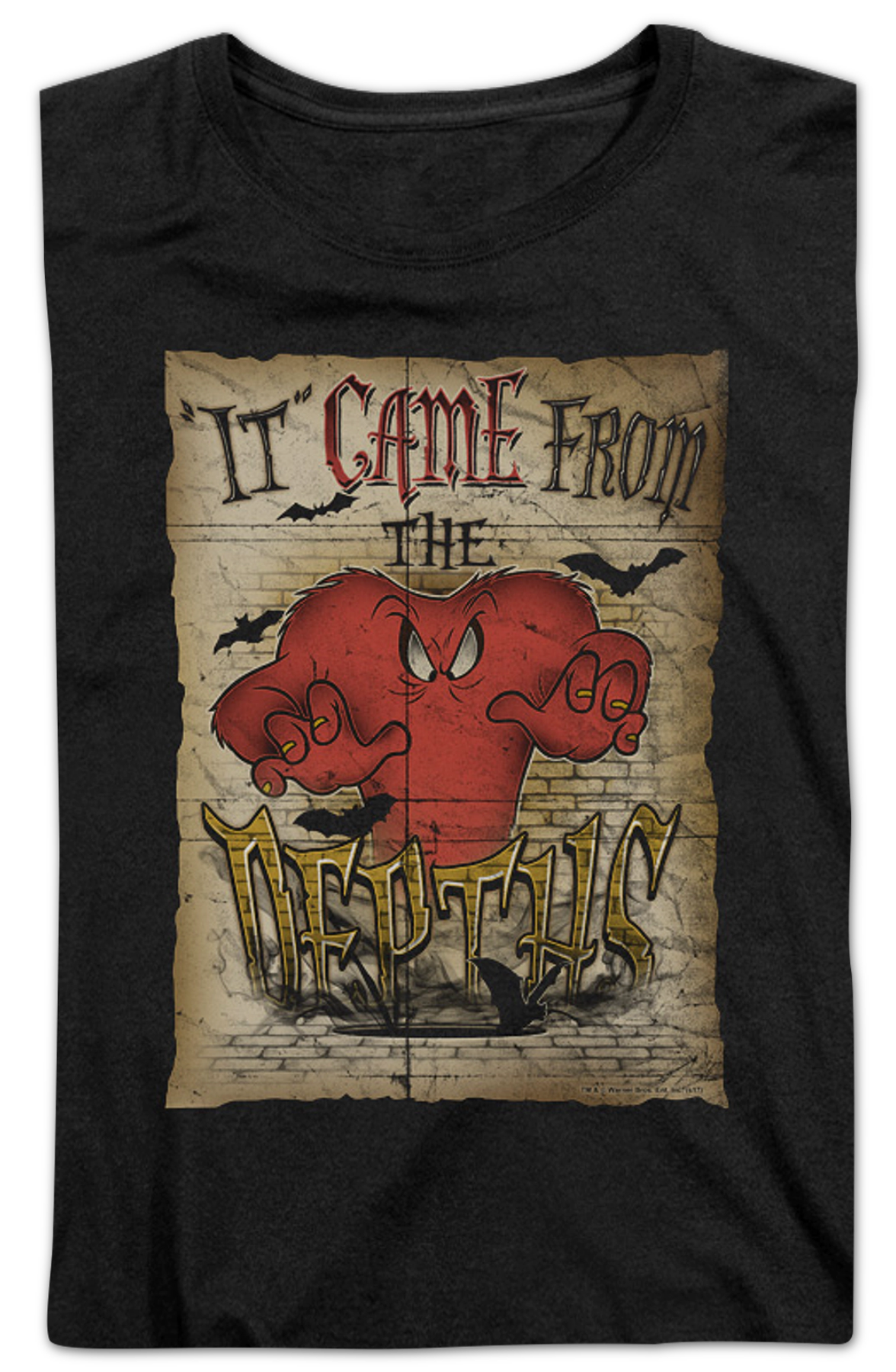 Womens Gossamer From The Depths Looney Tunes Shirt product image 2
