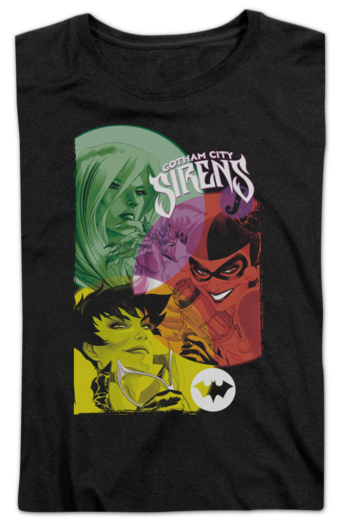 Womens Gotham City Sirens DC Comics Shirt product image 2