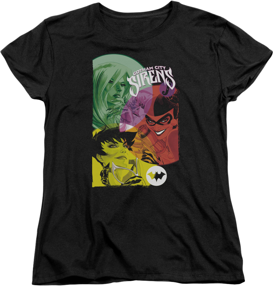 Womens Gotham City Sirens DC Comics Shirt product image 1