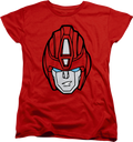 Womens Hot Rod Head Shot Transformers Shirt product image 1