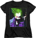 Womens Joker Painting DC Comics Shirt product image 1