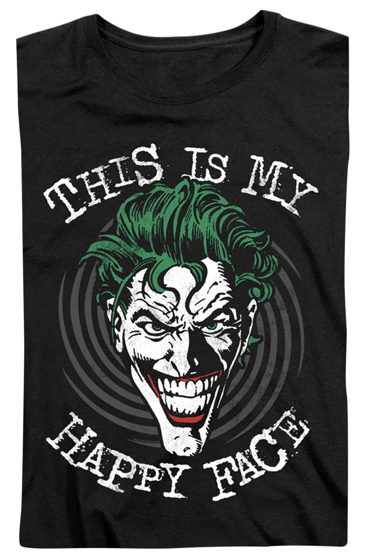 Womens Joker This Is My Happy Face DC Comics Shirt product image 2
