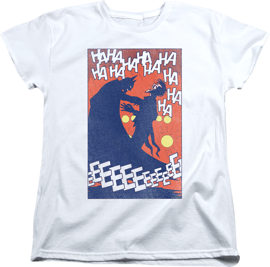 Womens Joker's Punchline Batman T-Shirt product image 1