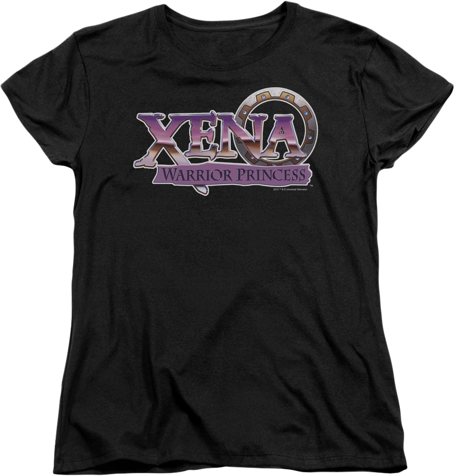 Womens Logo Xena Warrior Princess Shirt product image 1