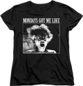 Womens Mondays Got Me Like Bride Of Frankenstein Shirt product image 1
