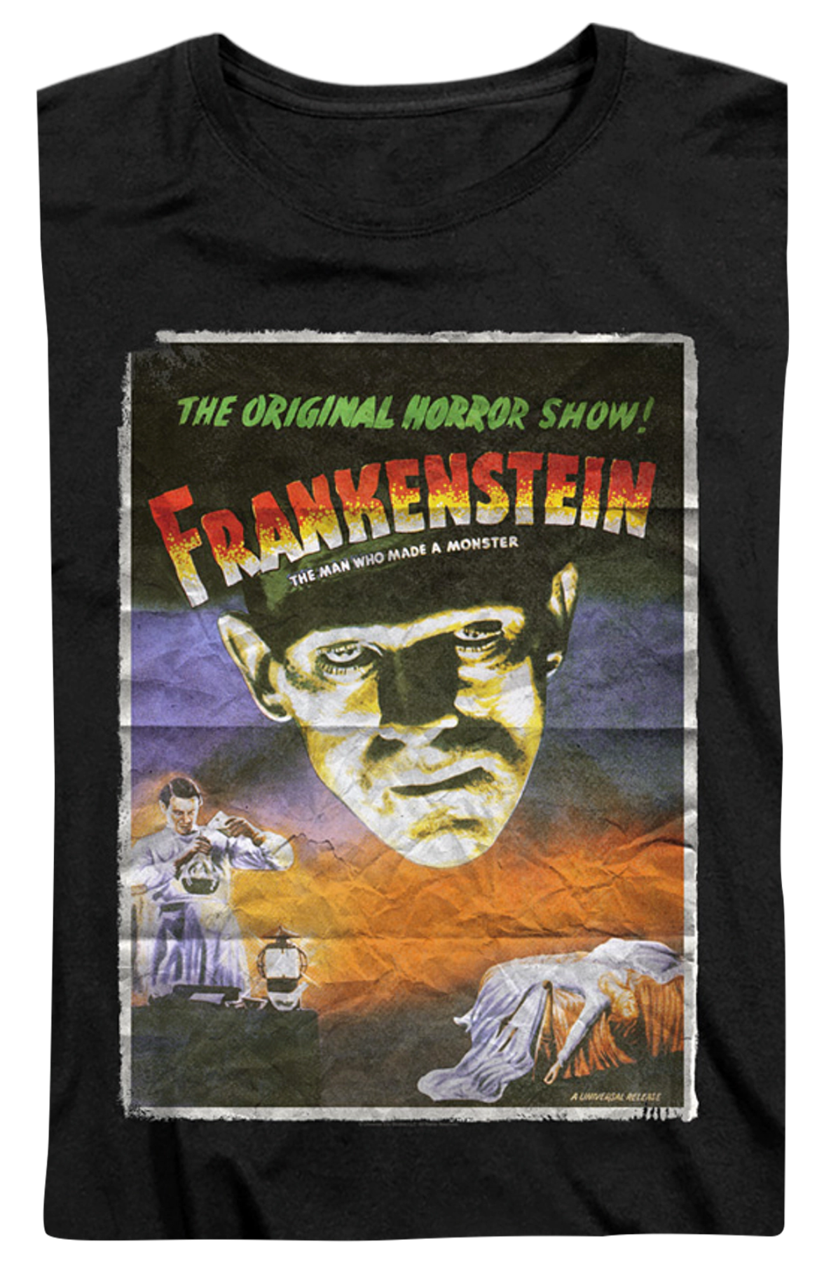 Womens Movie Poster Frankenstein Shirt