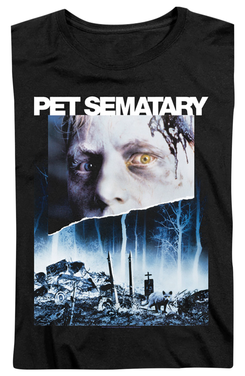 Womens Movie Poster Pet Sematary Shirt