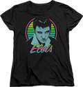 Womens Neon Elvis Presley Shirt product image 1