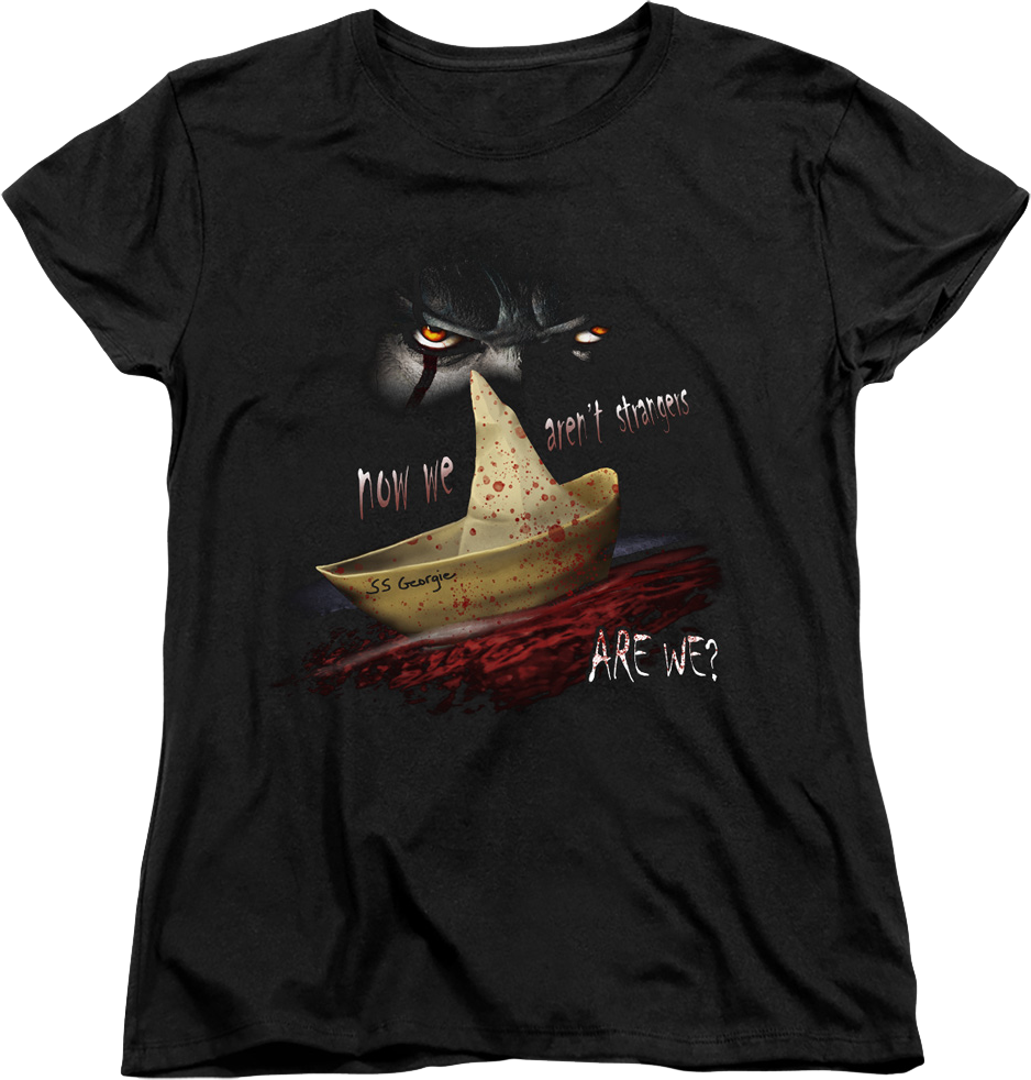 Womens Now We Aren't Strangers Shirt product image 1