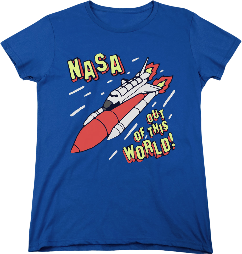 Womens Out Of This World NASA Shirt product image 1