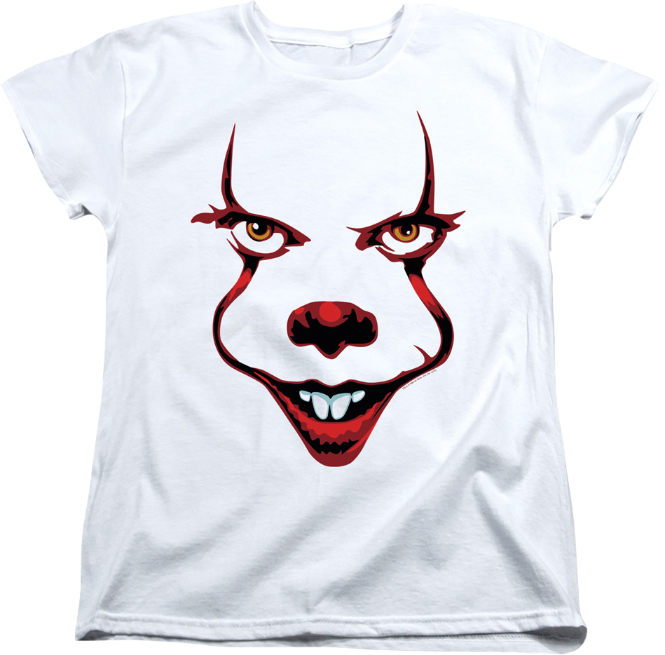 Womens Pennywise Face IT Shirt product image 1