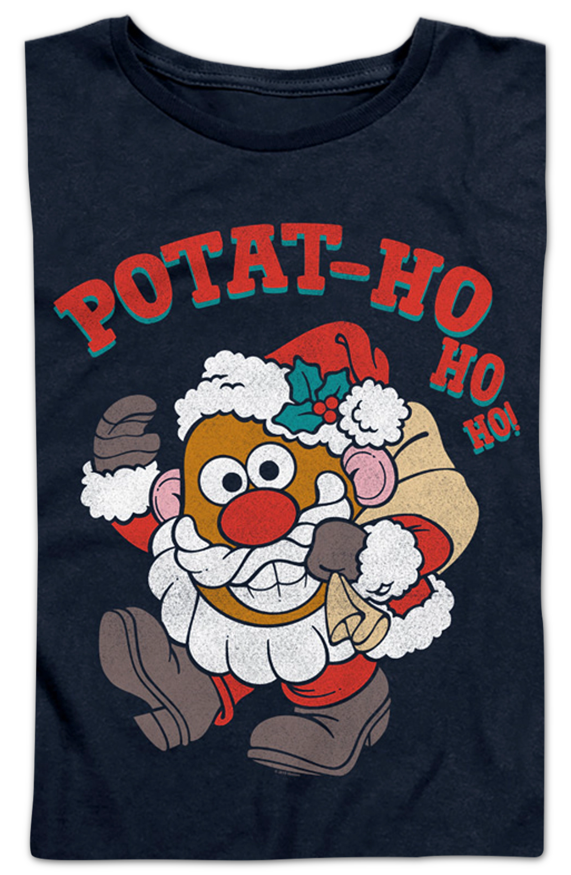 Womens Potat-Ho-Ho-Ho Mr. Potato Head Shirt product image 2
