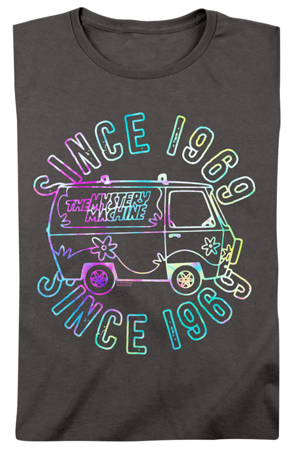 Womens Psychedelic Mystery Machine Scooby-Doo Shirt product image 2