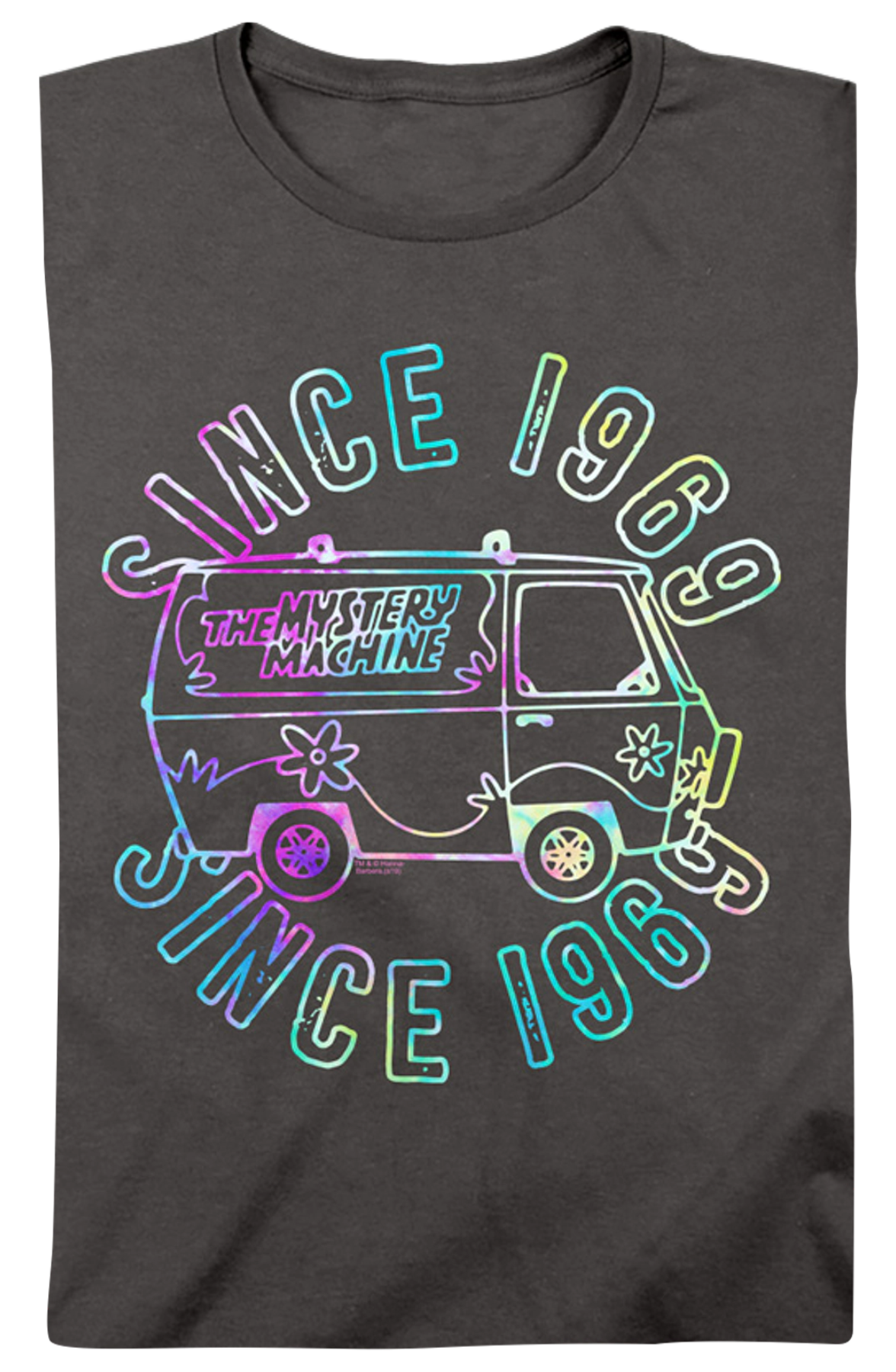 Womens Psychedelic Mystery Machine Scooby-Doo Shirt product image 2