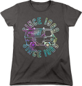 Womens Psychedelic Mystery Machine Scooby-Doo Shirt product image 1