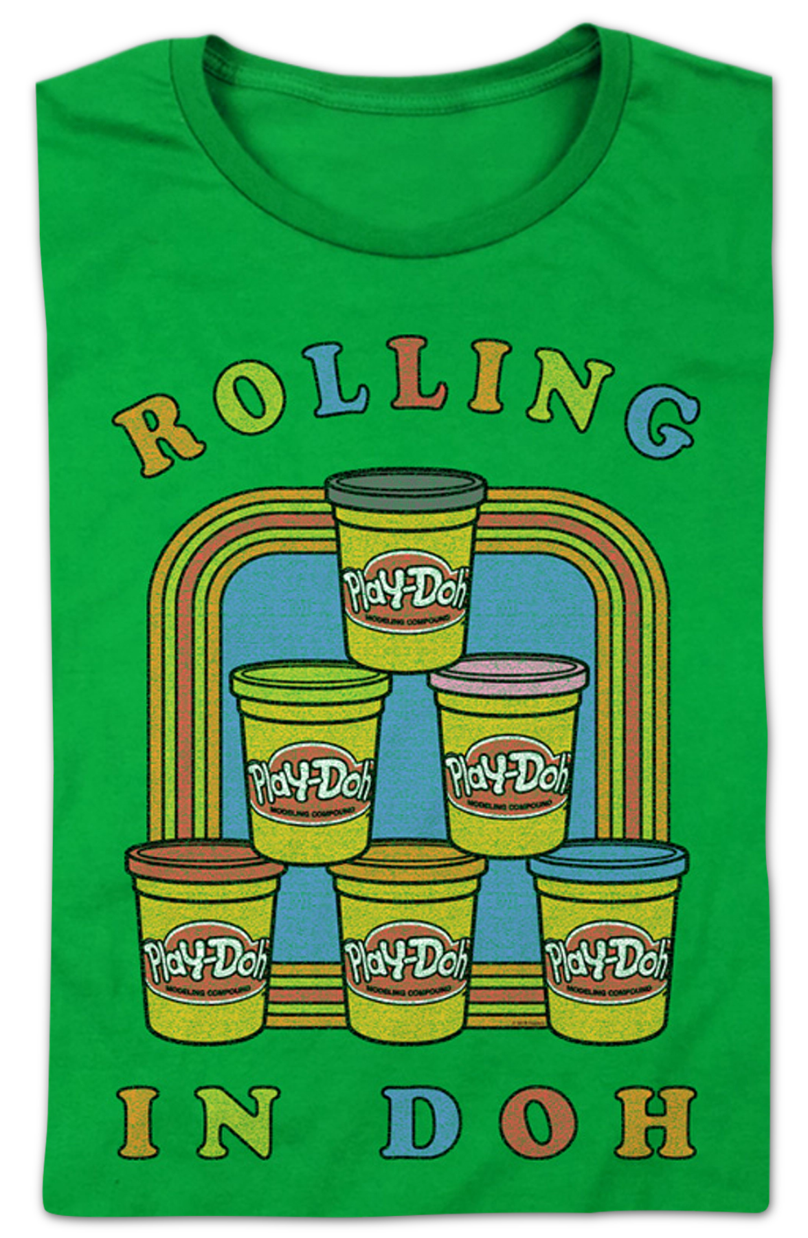 Womens Rolling In Doh Play-Doh Shirt product image 1