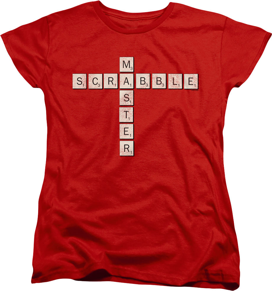 Womens Scrabble Master Shirt product image 1