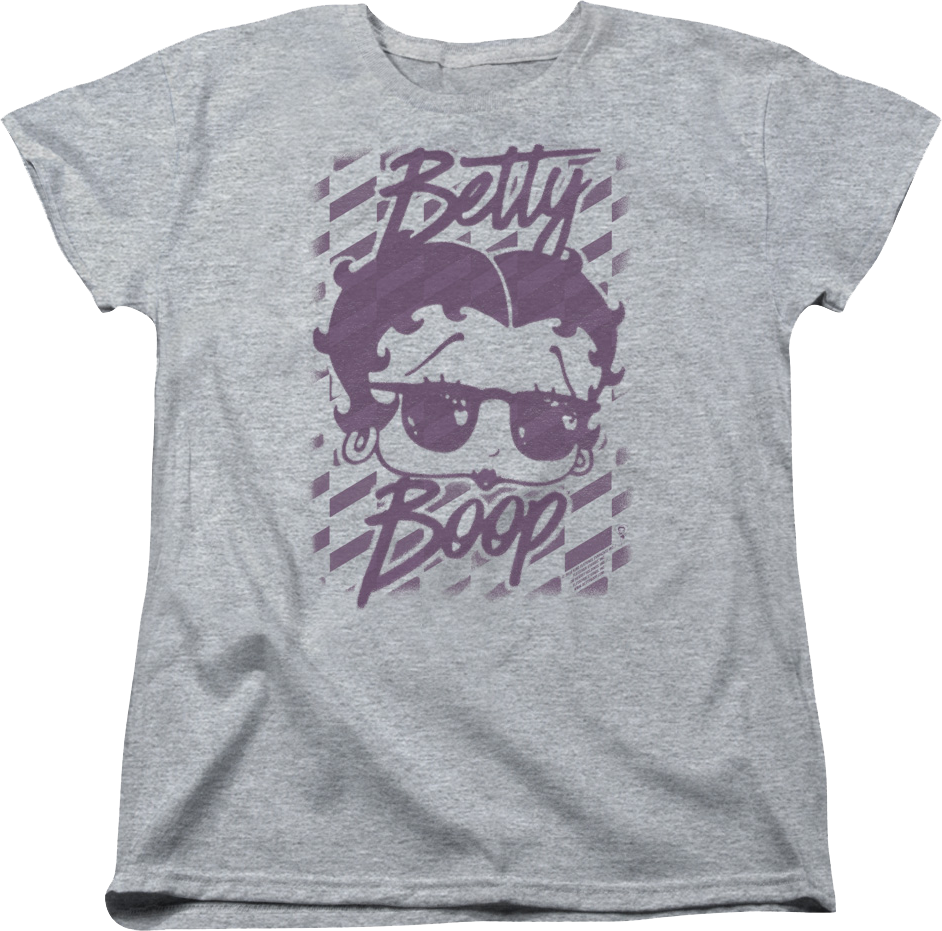 Womens Shades Betty Boop Shirt product image 1
