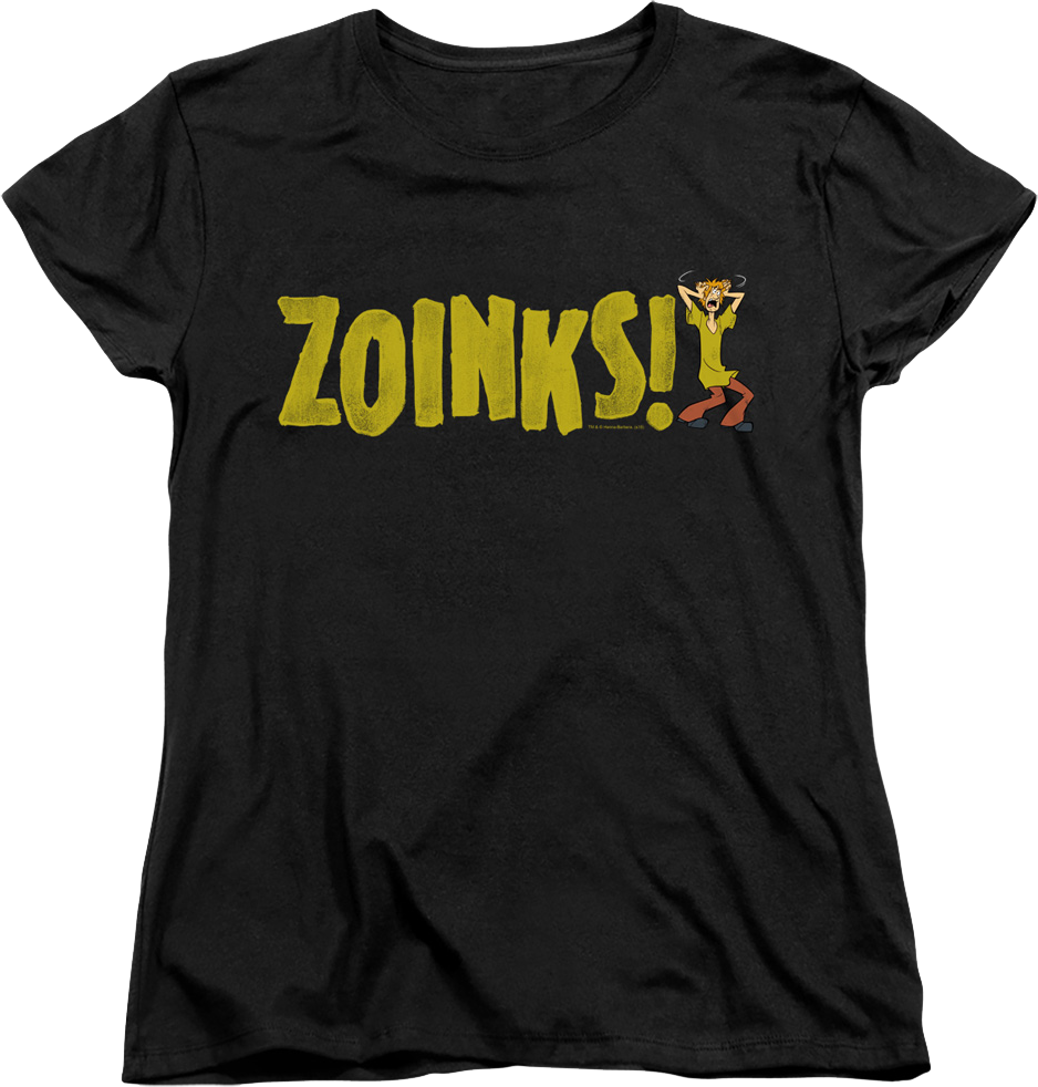 Womens Shaggy Zoinks Scooby-Doo Shirt product image 1