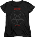 Womens Shout At The Devil Pentagram Motley Crue Shirt product image 1