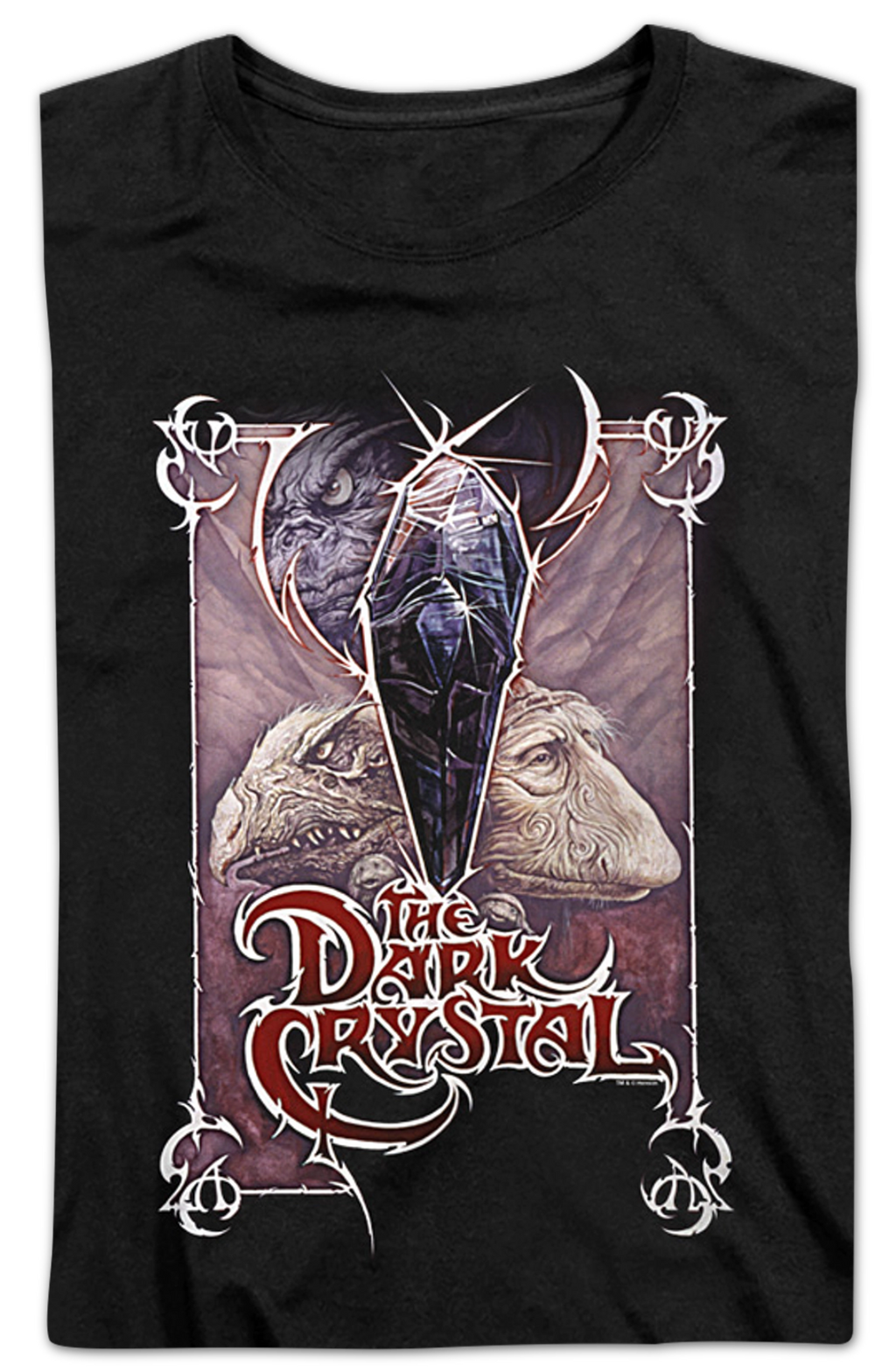 Womens Skeksis and UrZah Poster Dark Crystal Shirt