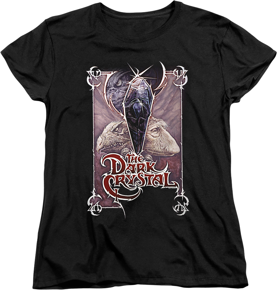 Womens Skeksis and UrZah Poster Dark Crystal Shirt