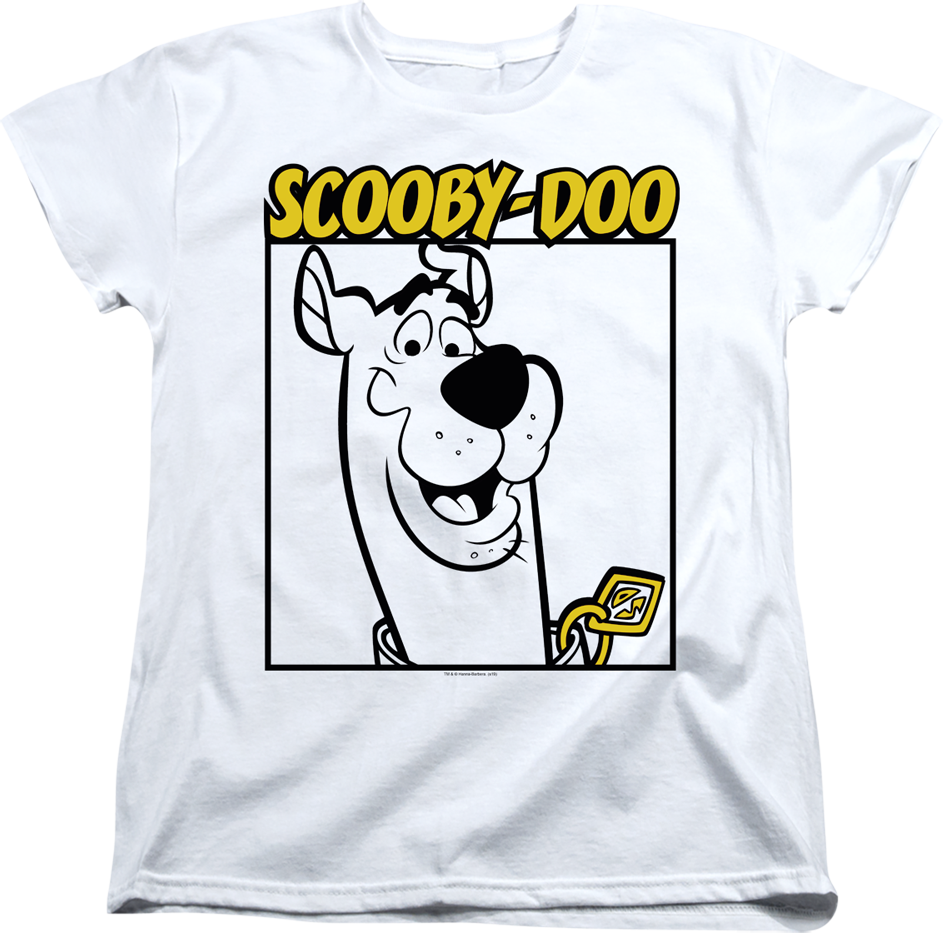 Womens Sketch Scooby-Doo Shirt product image 1