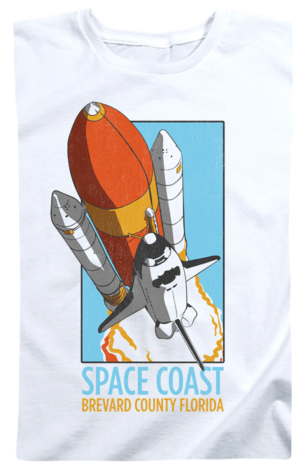 Womens Space Coast NASA Shirt product image 2