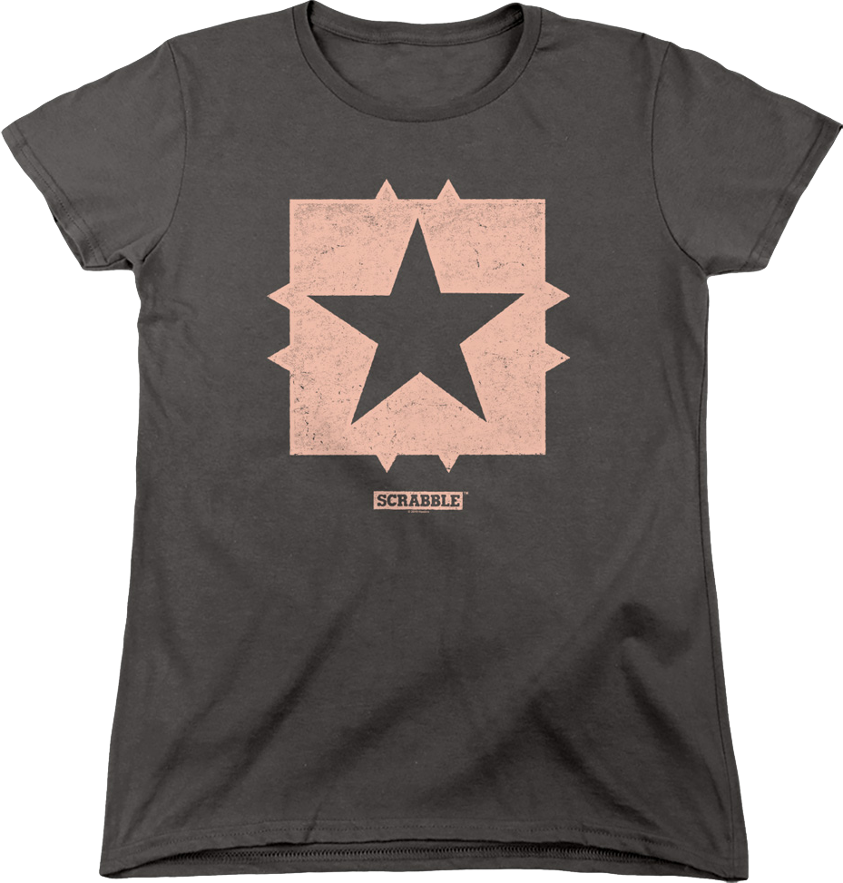 Womens Star Scrabble Shirt product image 1